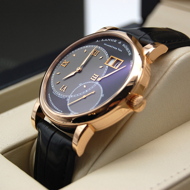 Grand Lange 1 Black Dial 42 mm