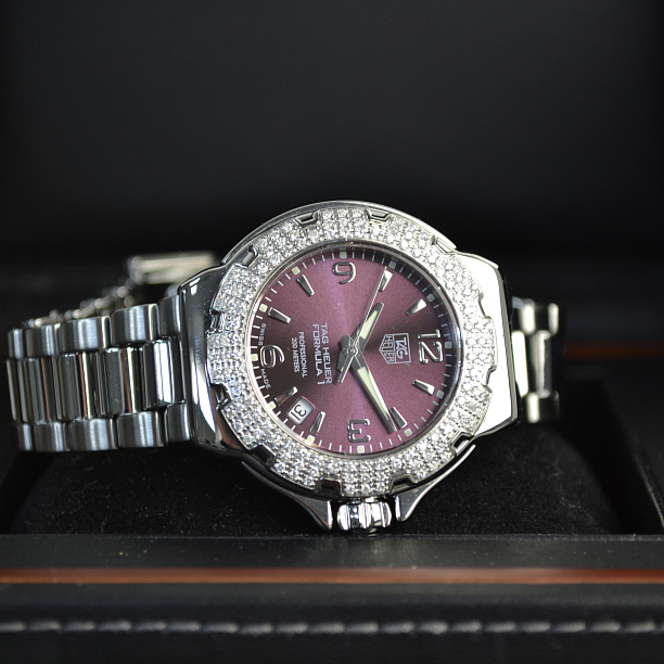  Formula 1 Lady 120 Diamond Bezel 37mm