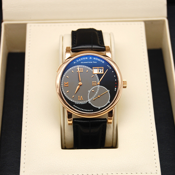 Grand Lange 1 Black Dial 42 mm